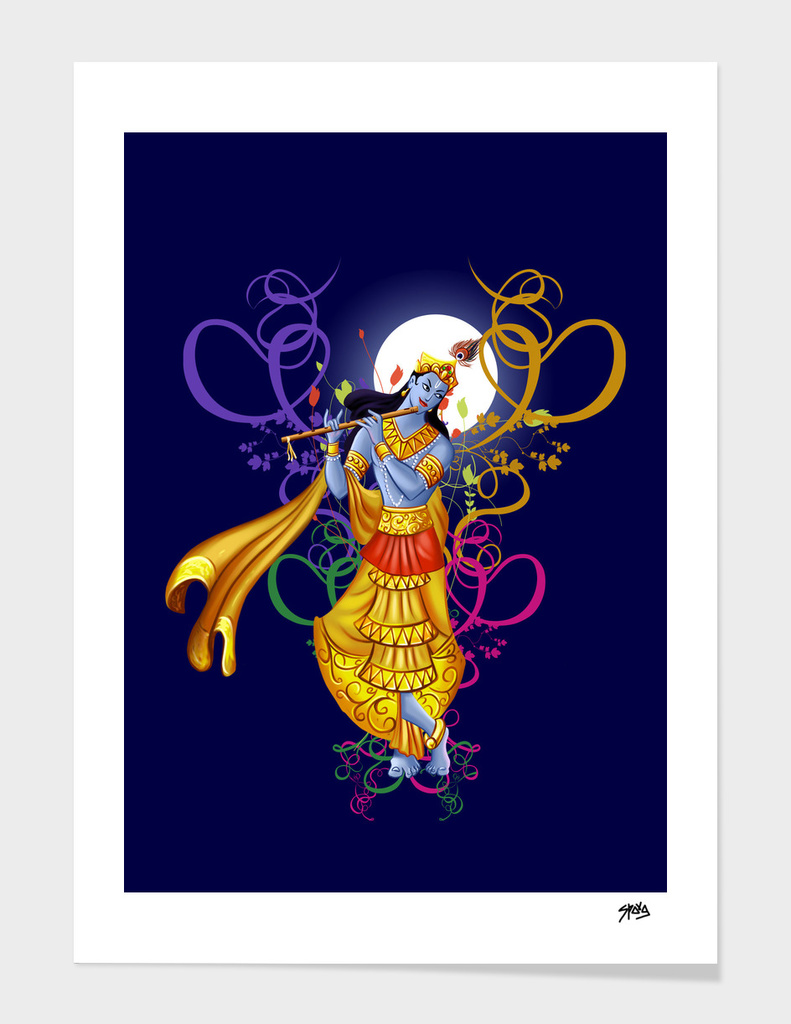 Krishna and His Magical Music