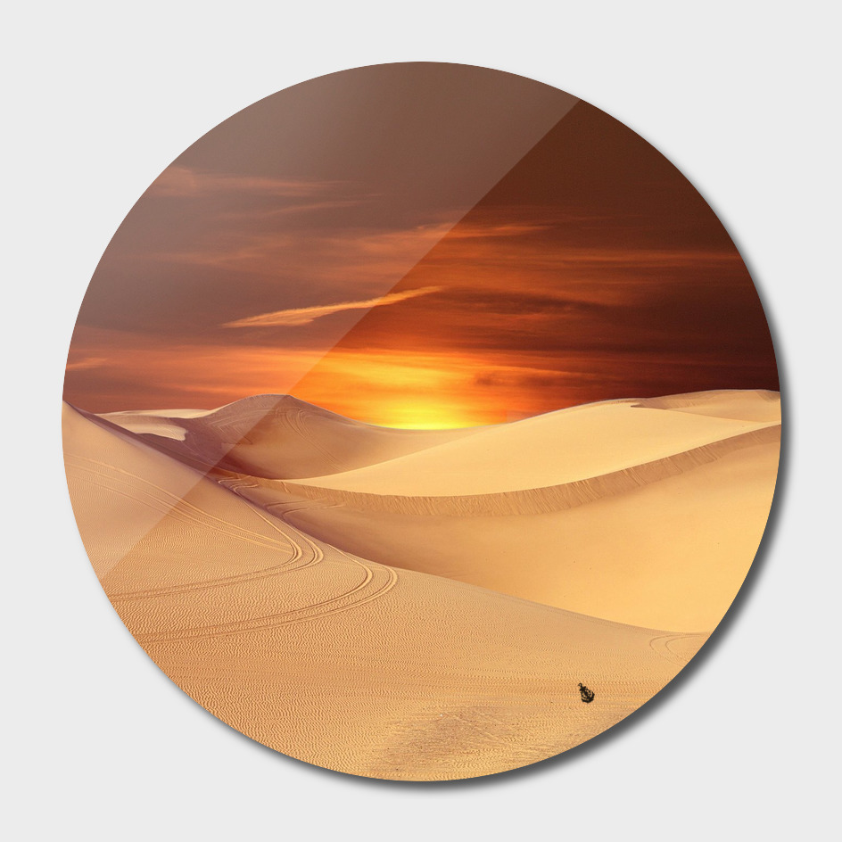desert sun landscape sunset dune
