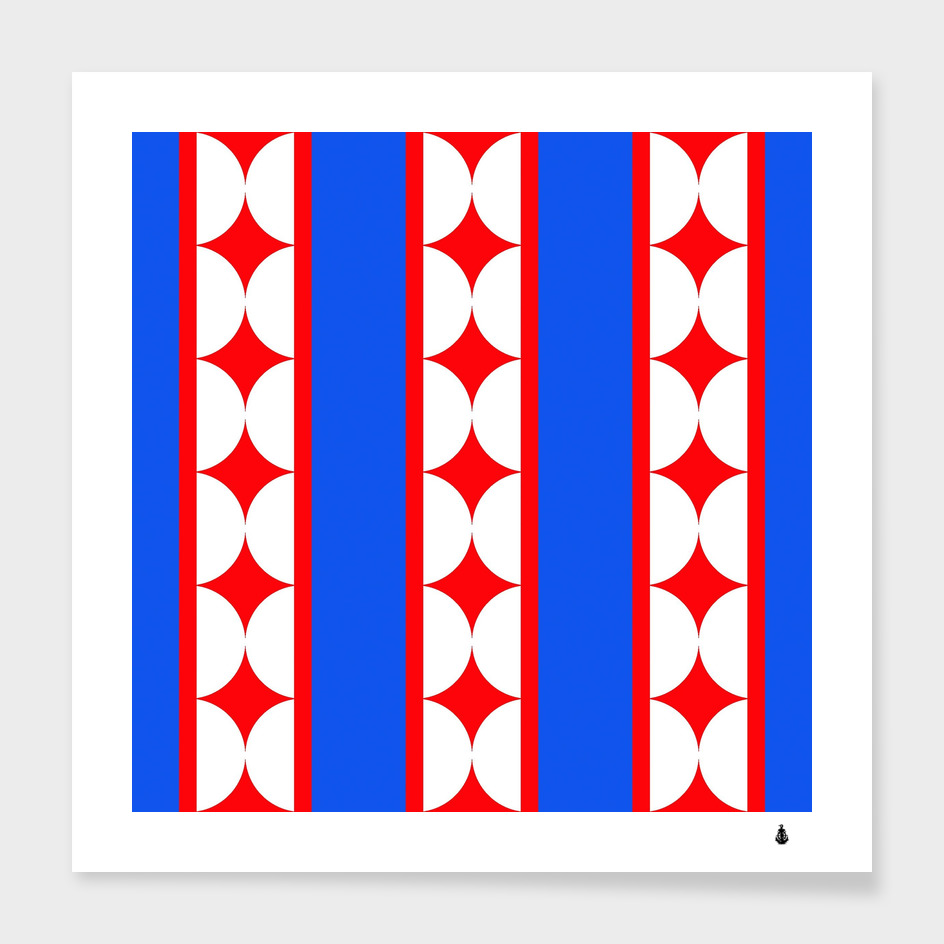 stars stripes july 4th flag blue