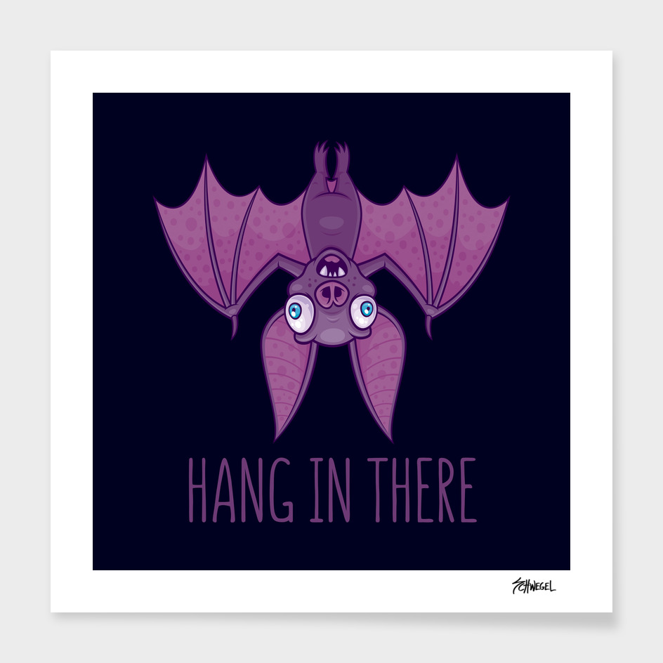 Hang In There Wacky Vampire Bat