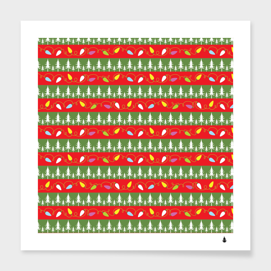 christmas papers red and green