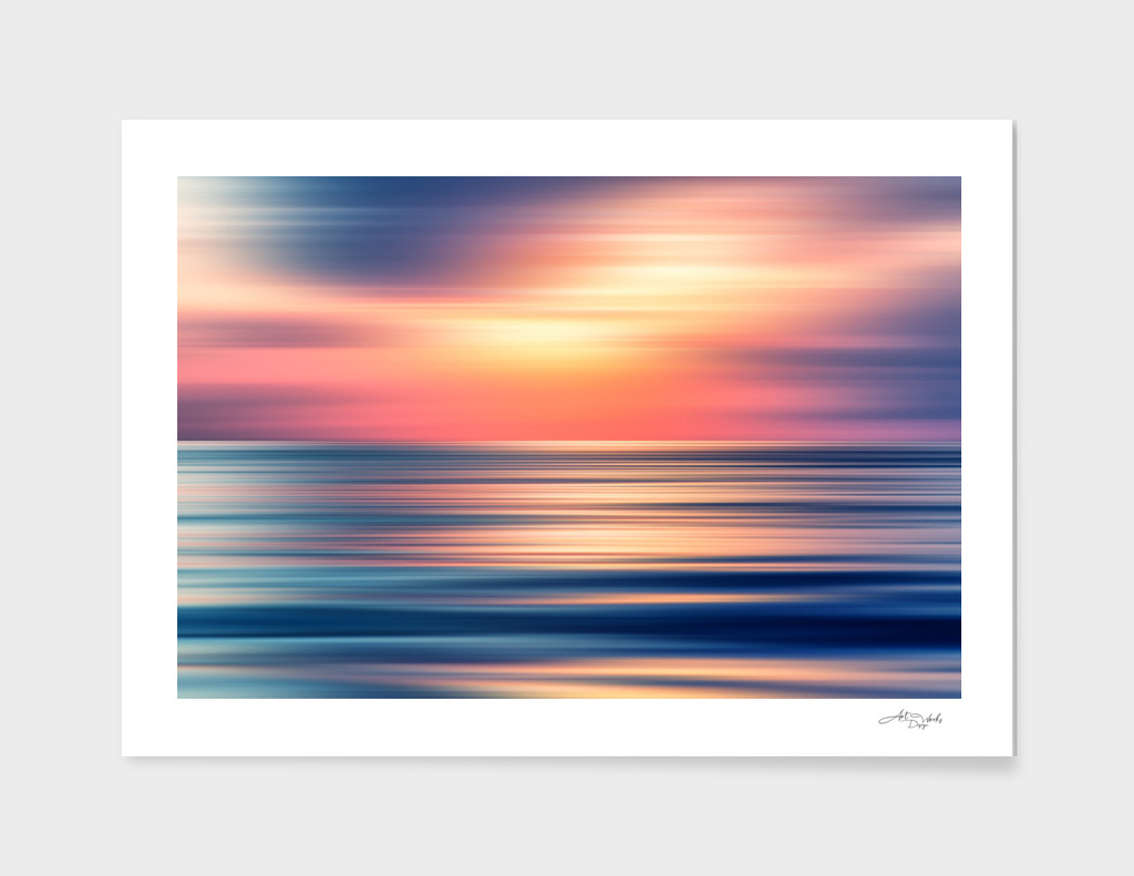 Abstract Sunset II