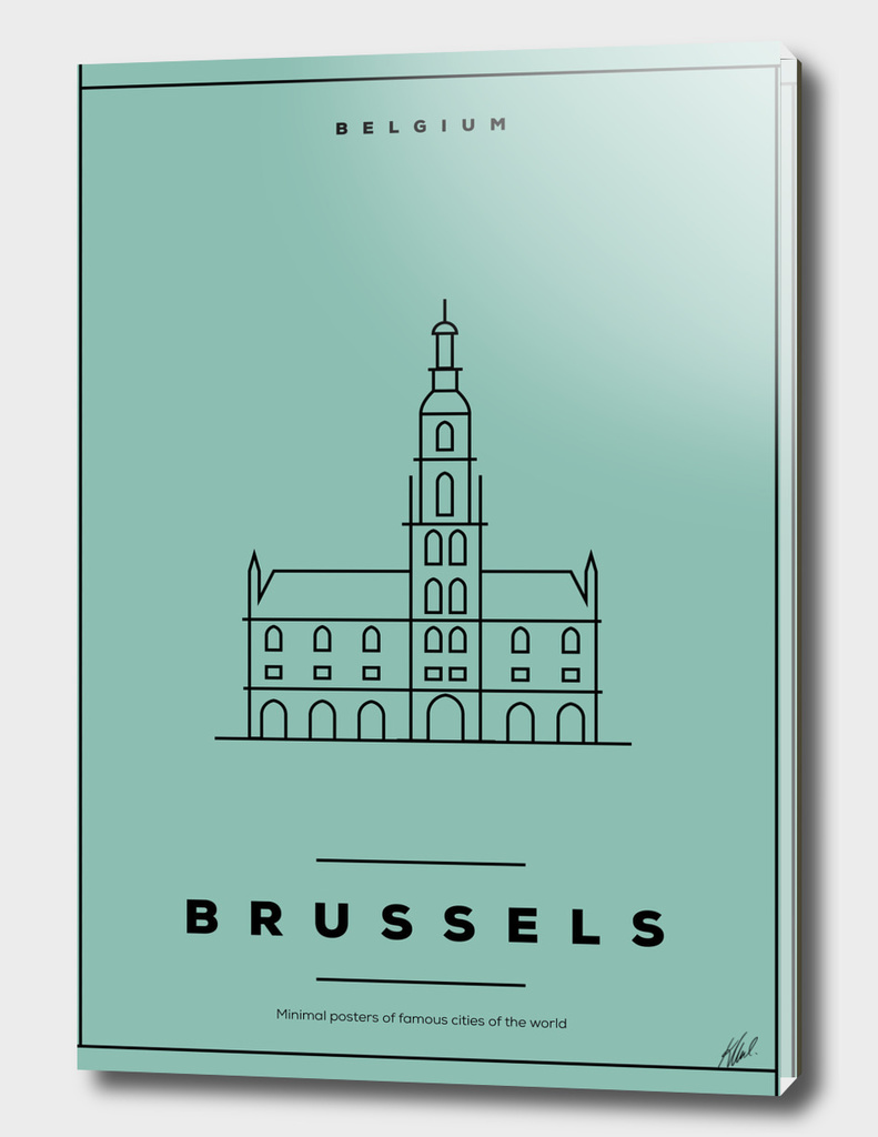 Brussels Minimal Poster