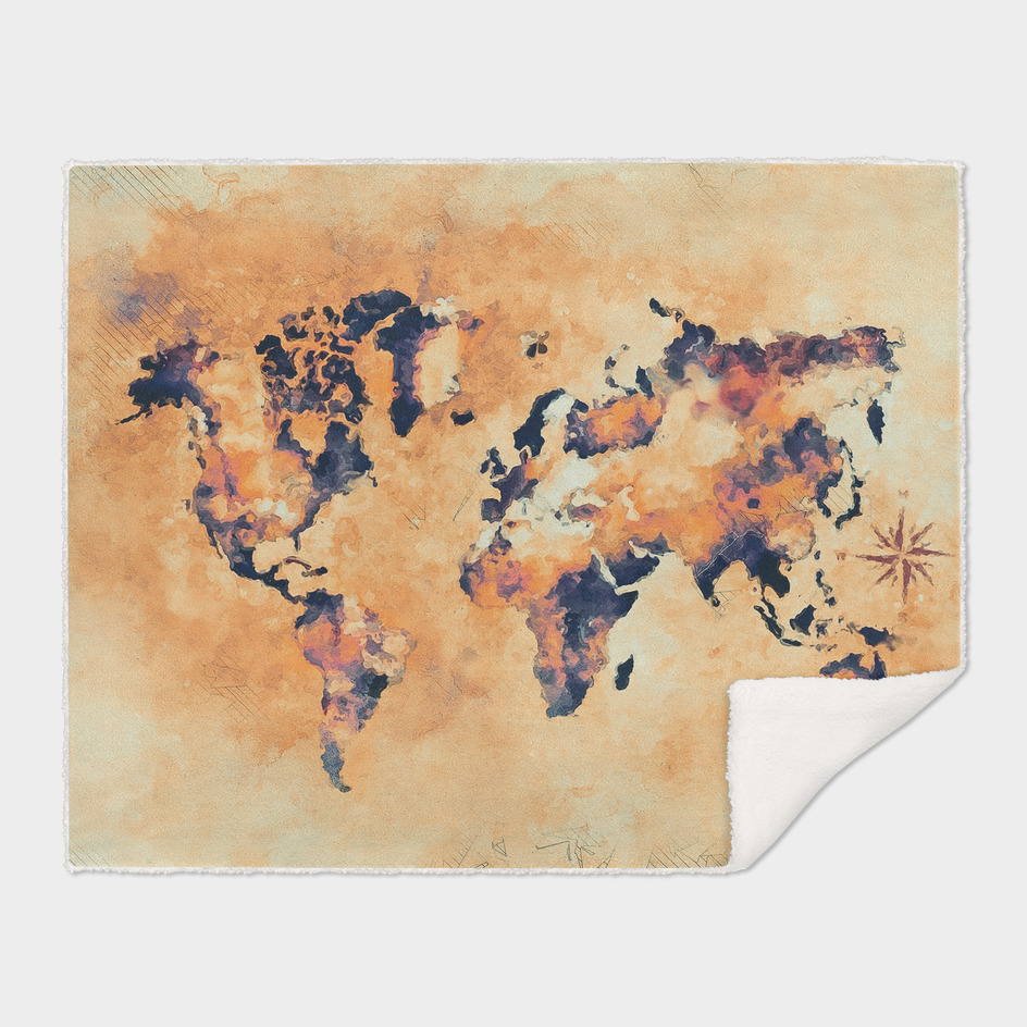 world map brown #map #world