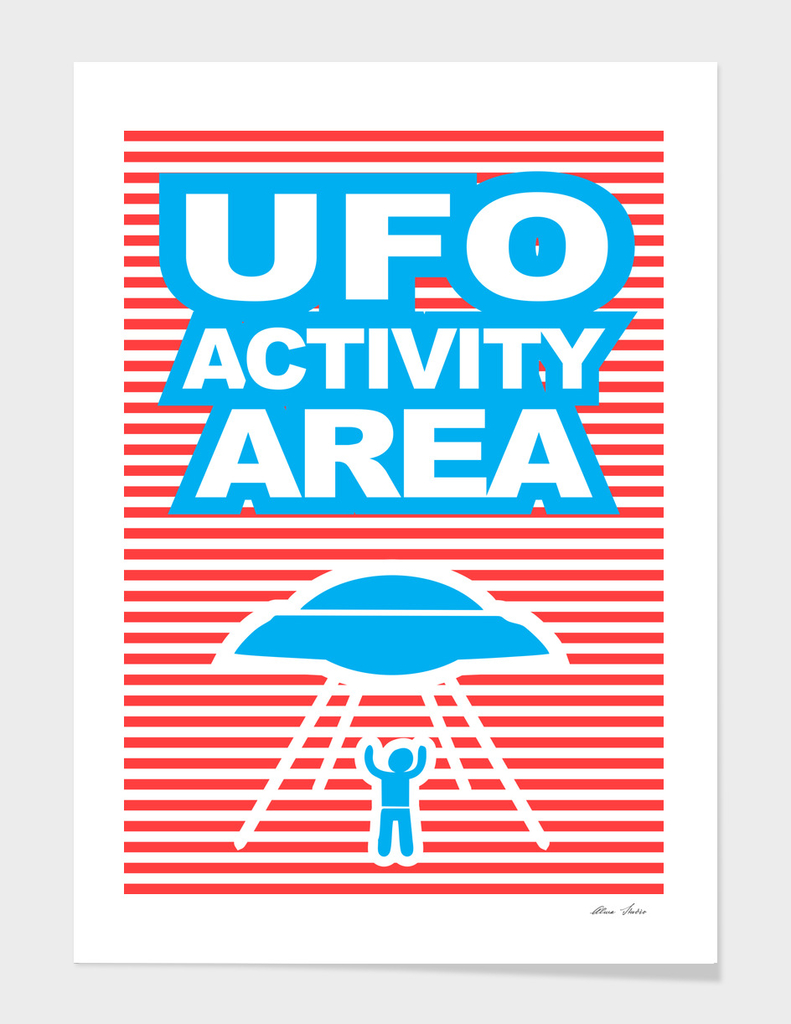 UFO Activity Area, Playing With Stripes series,