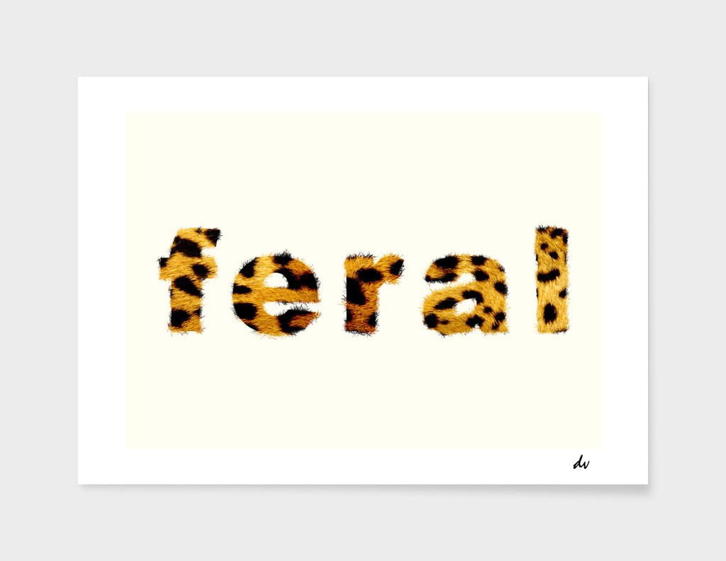 Feral Typography