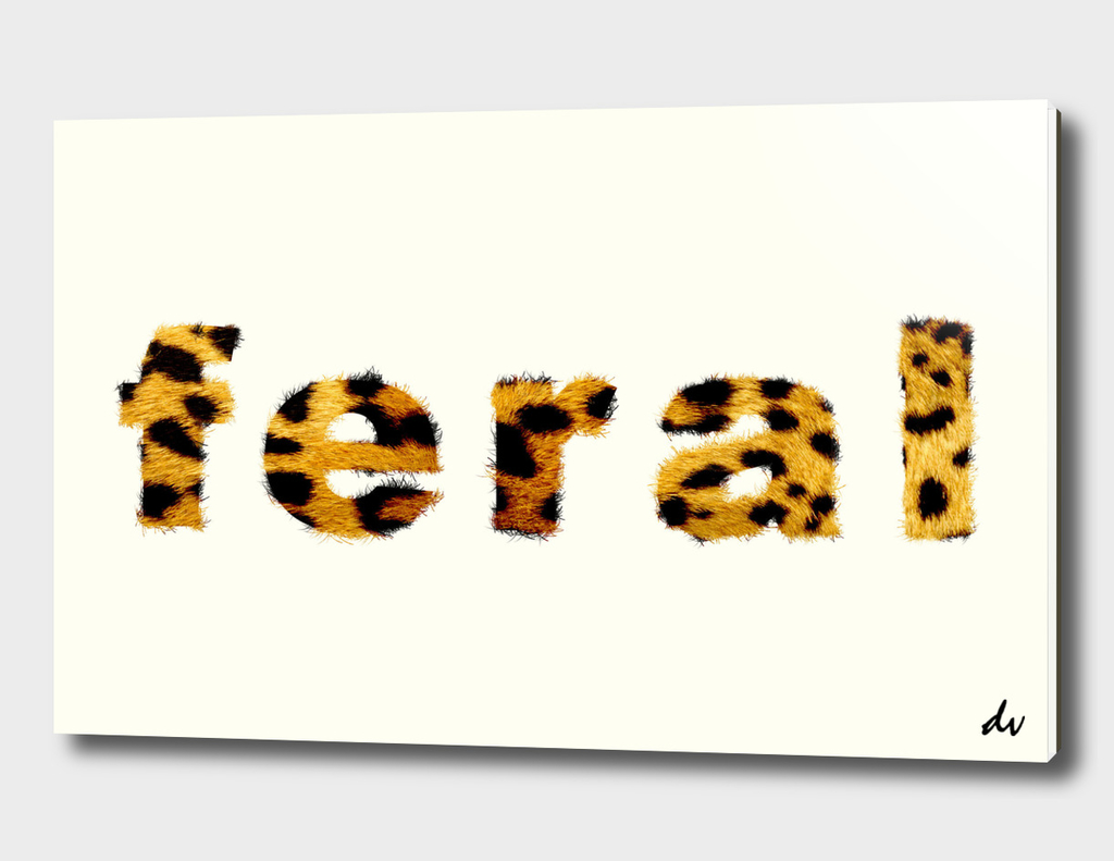 Feral Typography