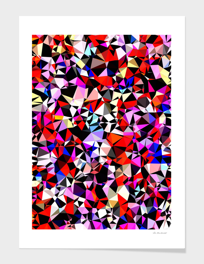 geometric triangle pattern abstract