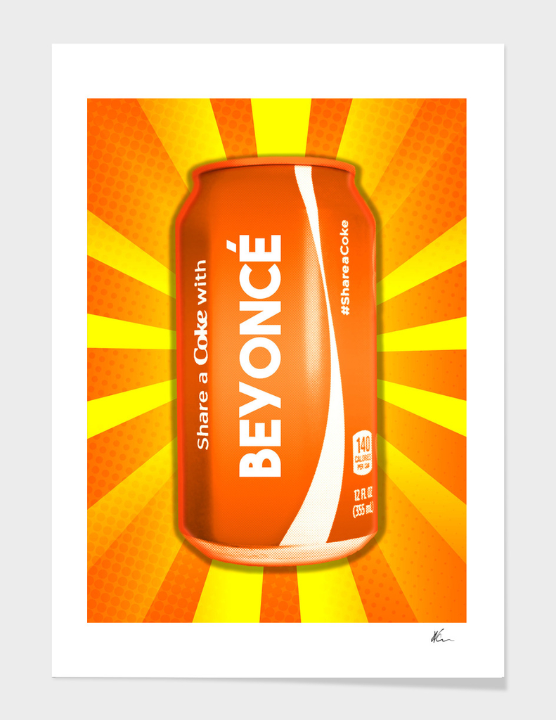 Share a Coke with Beyonce | Pop Art