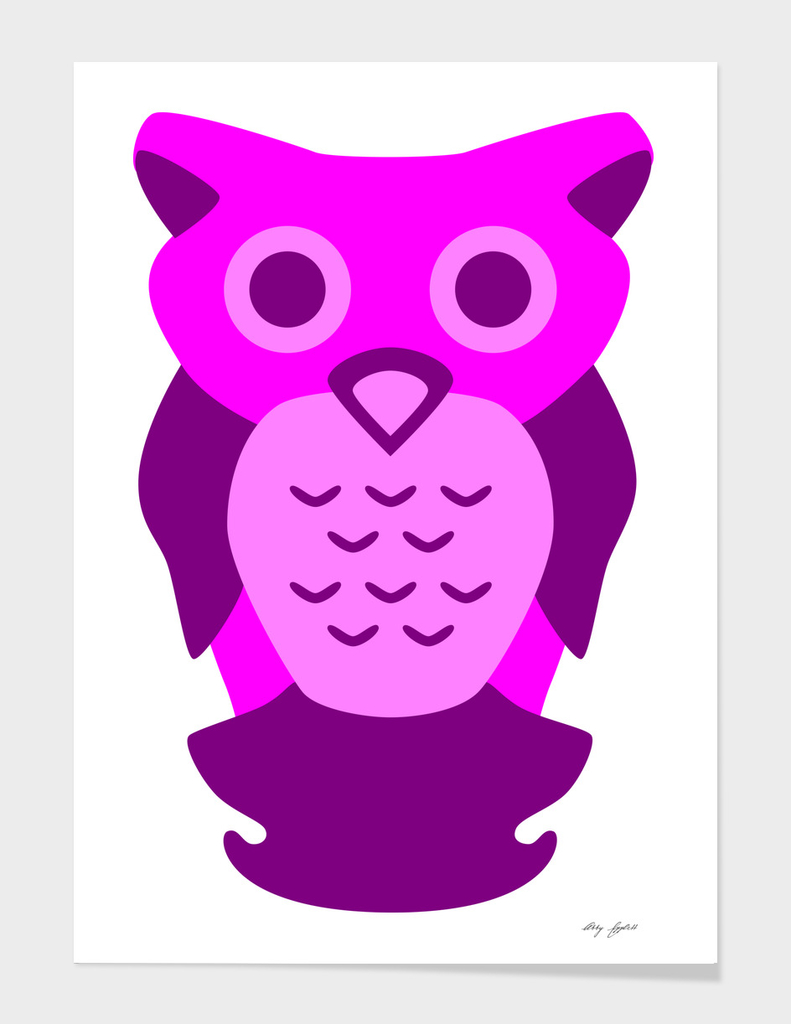 Purple Owl