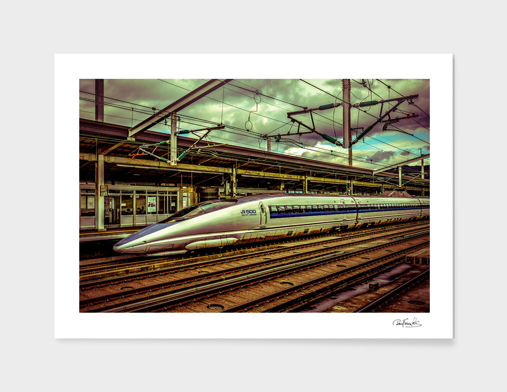 Fast Speed Train, Osaka, Japan