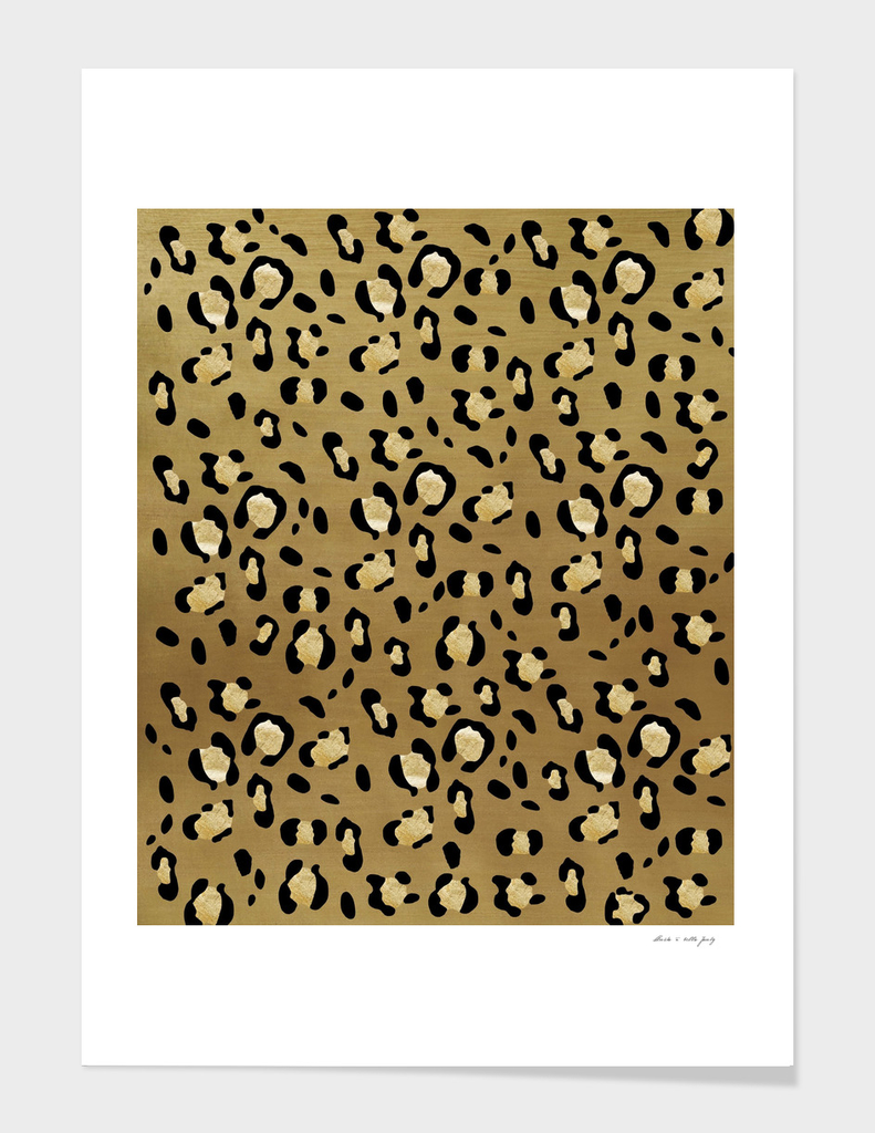 Leopard Animal Print Glam #1 #pattern #decor #art