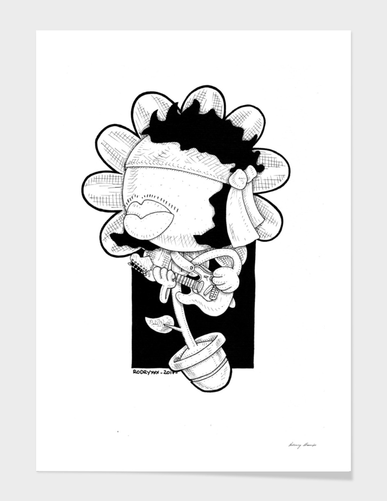 Flower Jimi Hendrix
