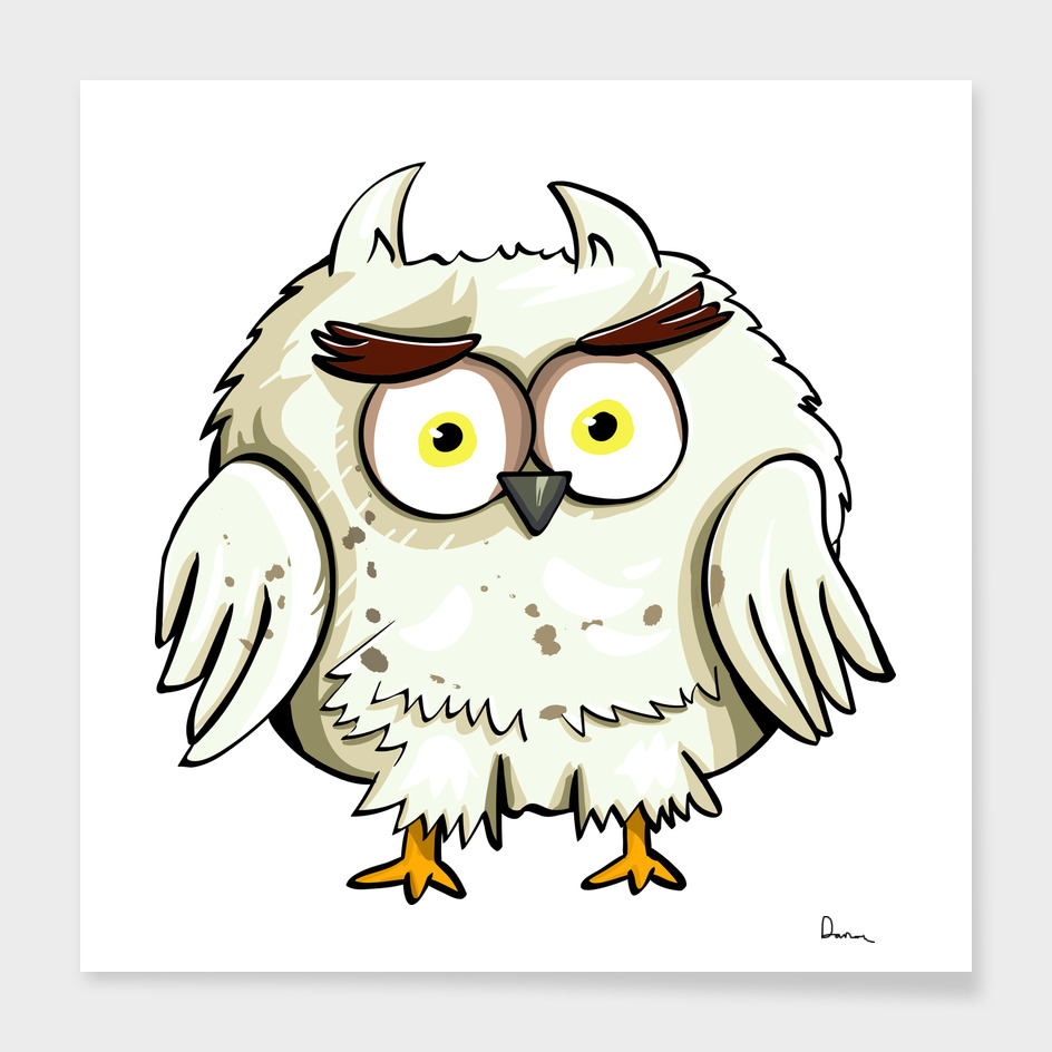 owl bird eyes cartoon good