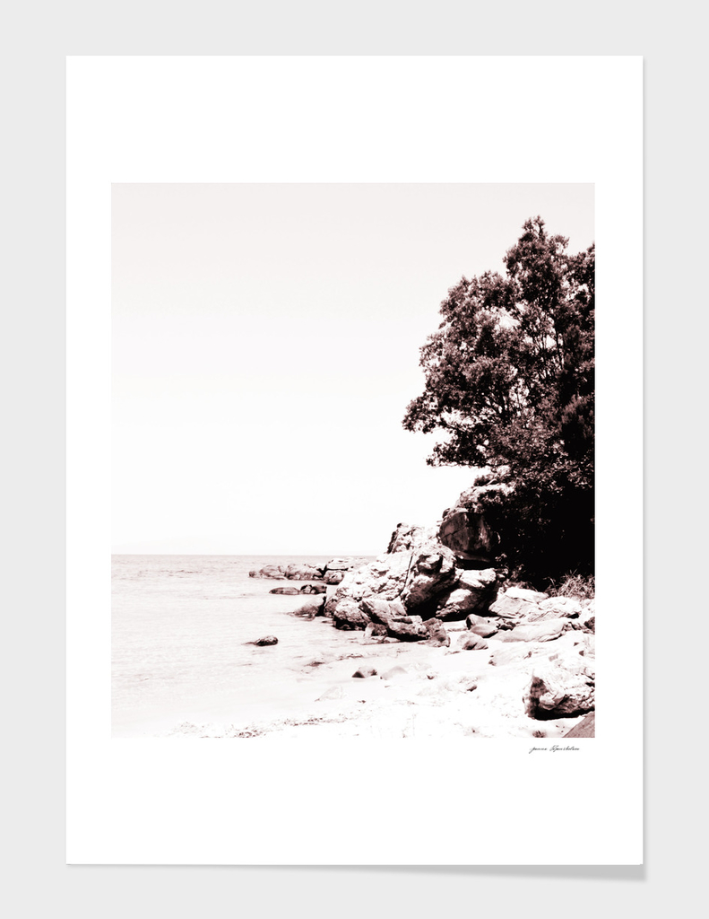 Beach days monochrome