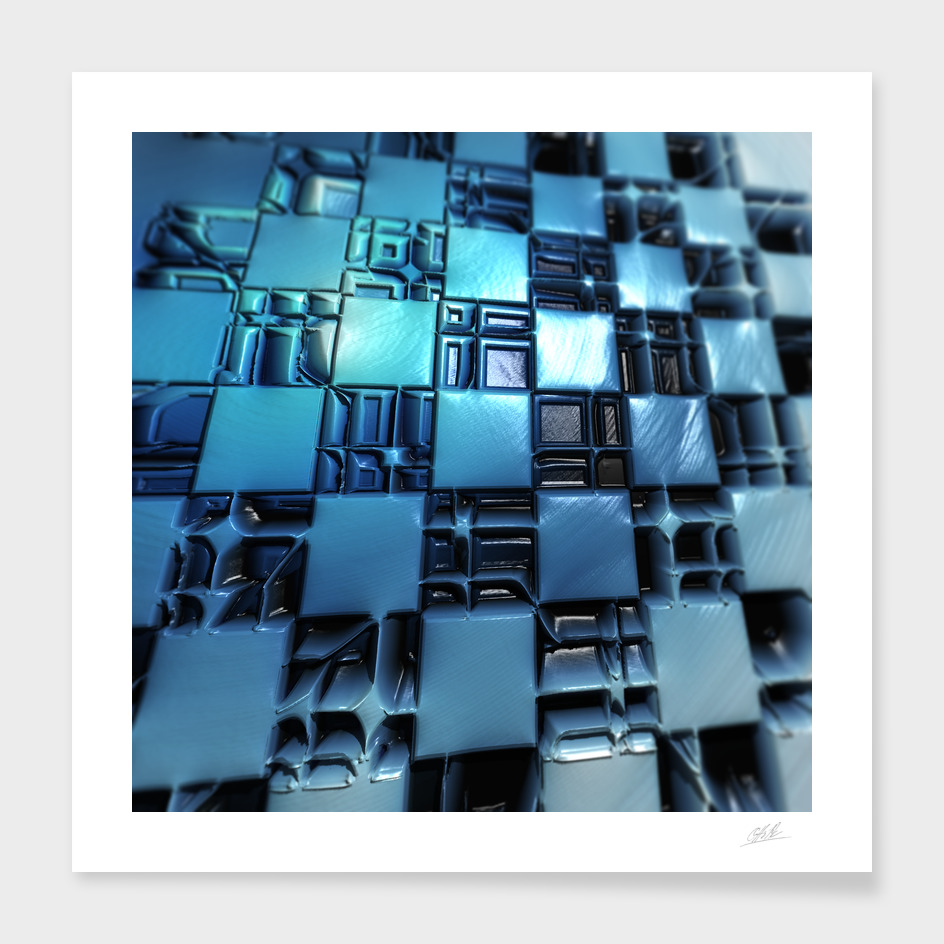 Blue Squares 1