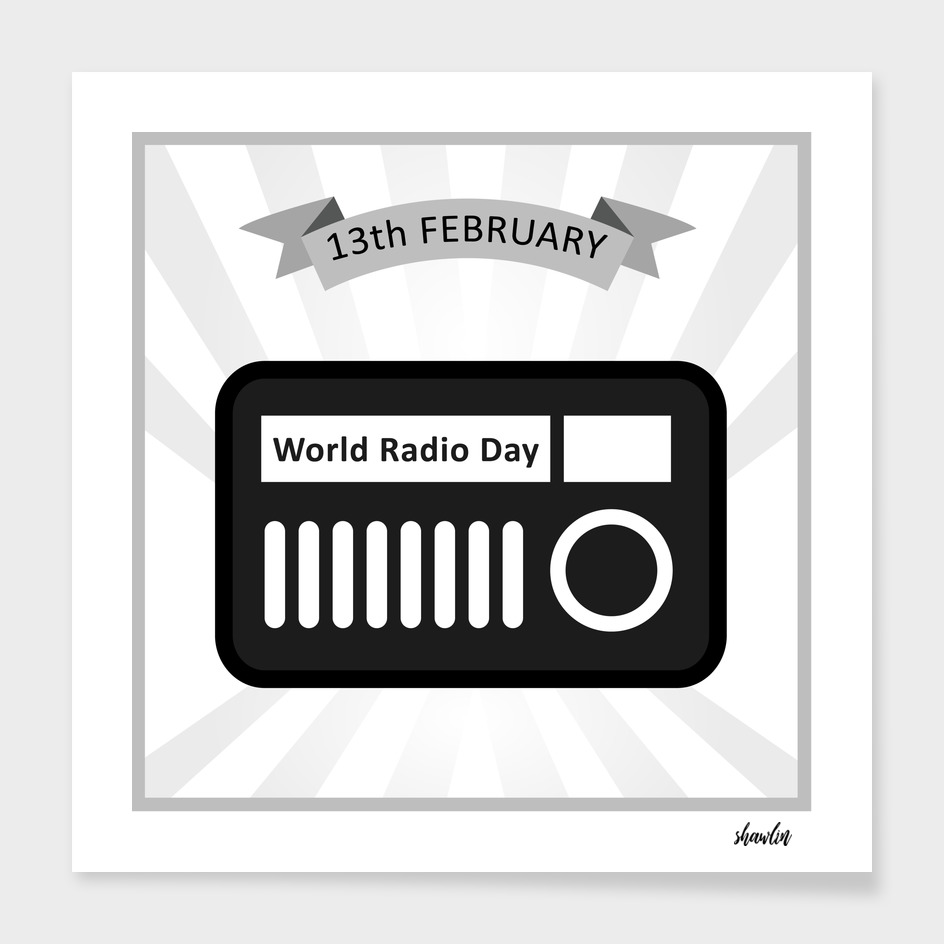 World Radio Day February 13th international radio day