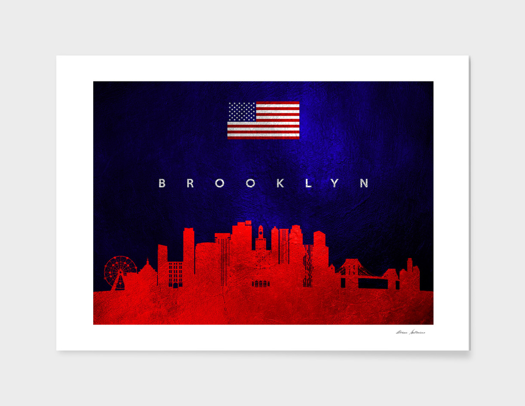 Brooklyn New York Skyline
