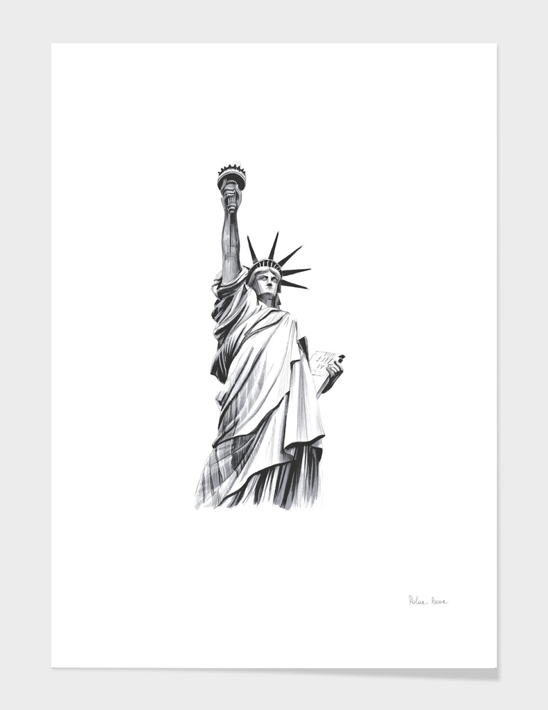 Statue of Liberty Illustration