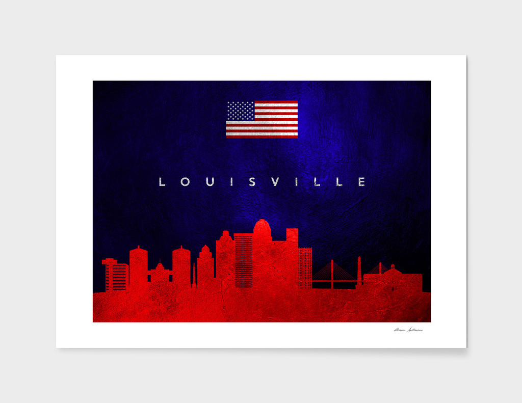 Louisville Kentucky Skyline