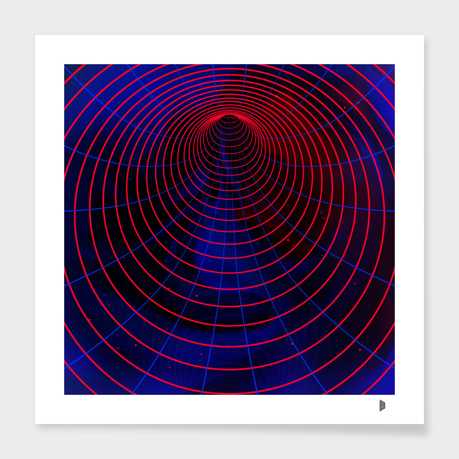 Red-blue wormhole
