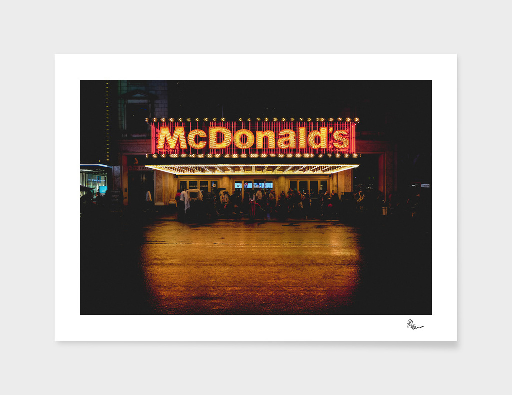 Time Square / Mc Donald's