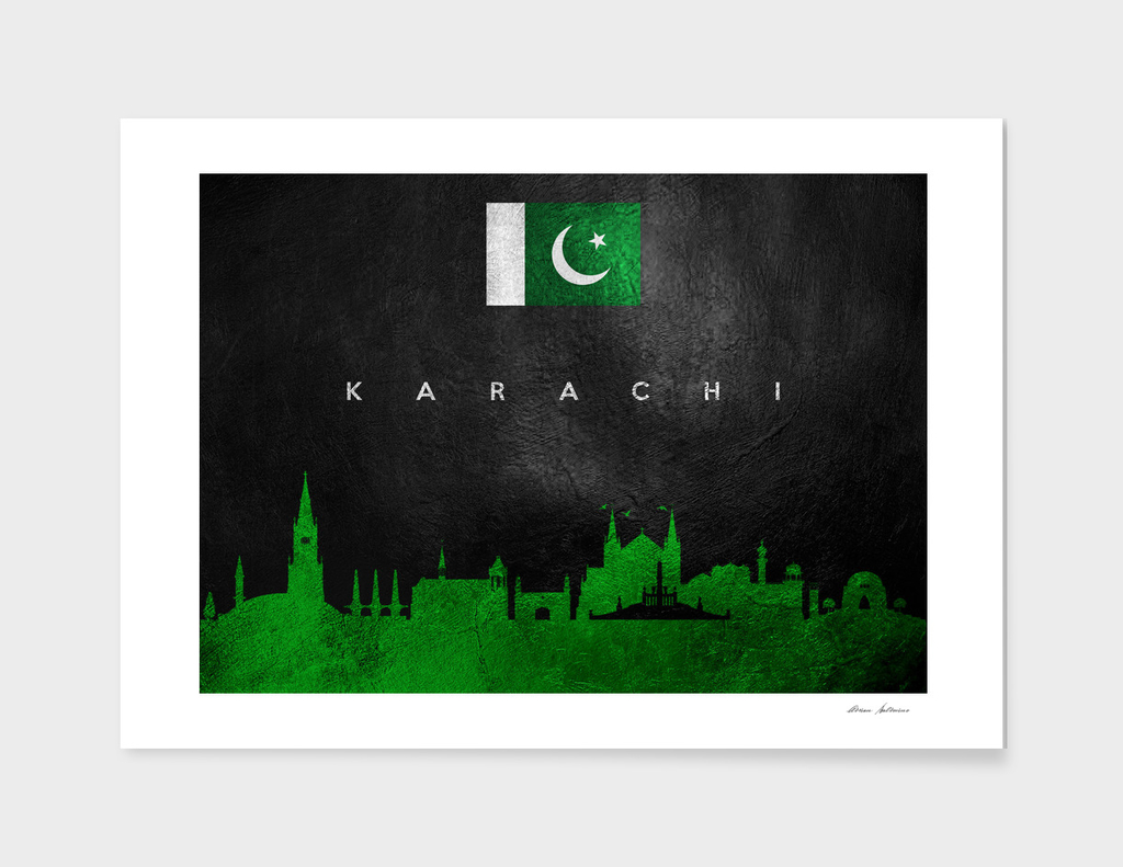 Karachi Pakistan Skyline
