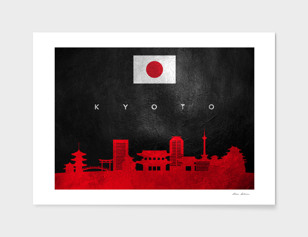 Kyoto Japan Skyline
