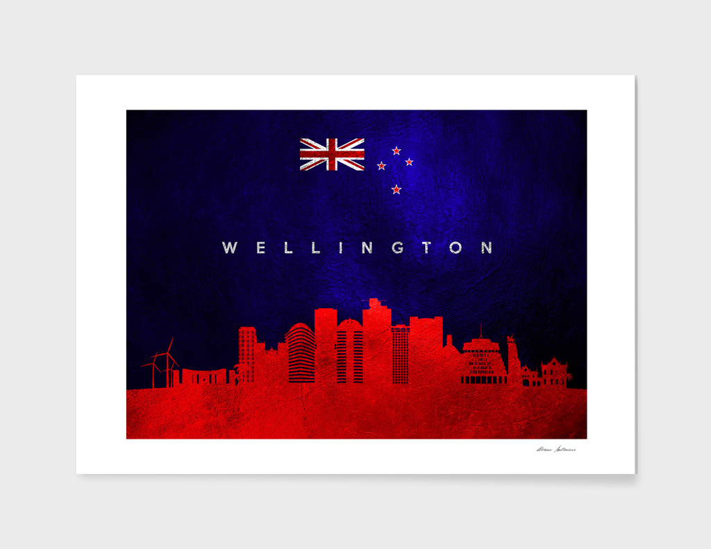 Wellington New Zealand Skyline