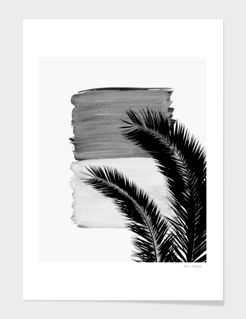 Palms Abstract - Naturelle #2 #minimal #wall #decor #art