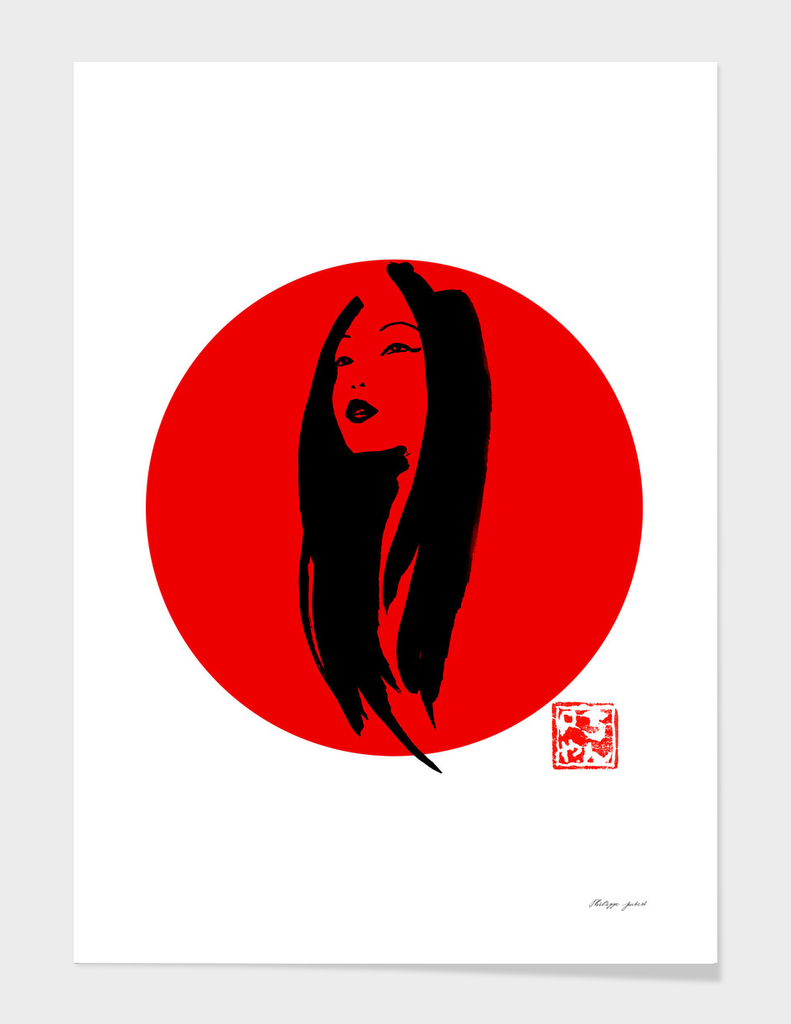 geisha red