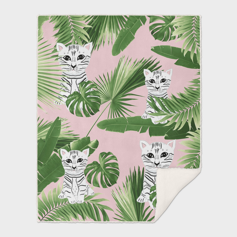 Baby Cat in the Jungle #1 (Kids Collection) #tropical