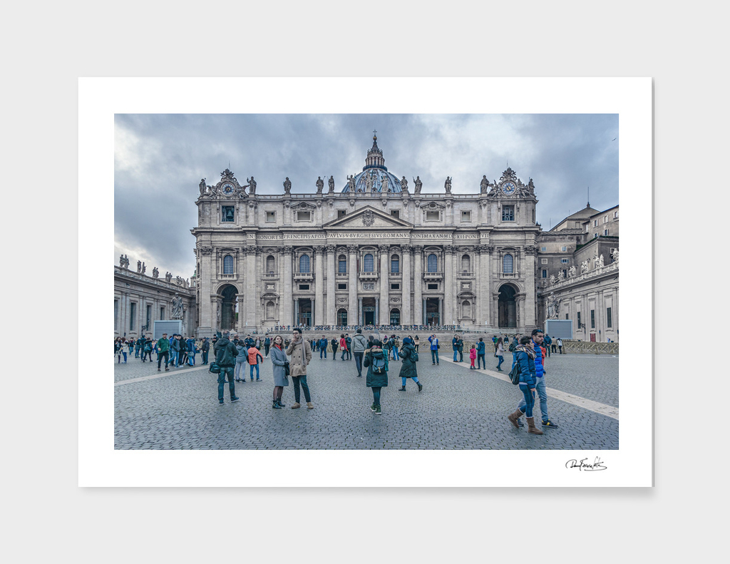 Saint Peters Square, Vatican City, Italy