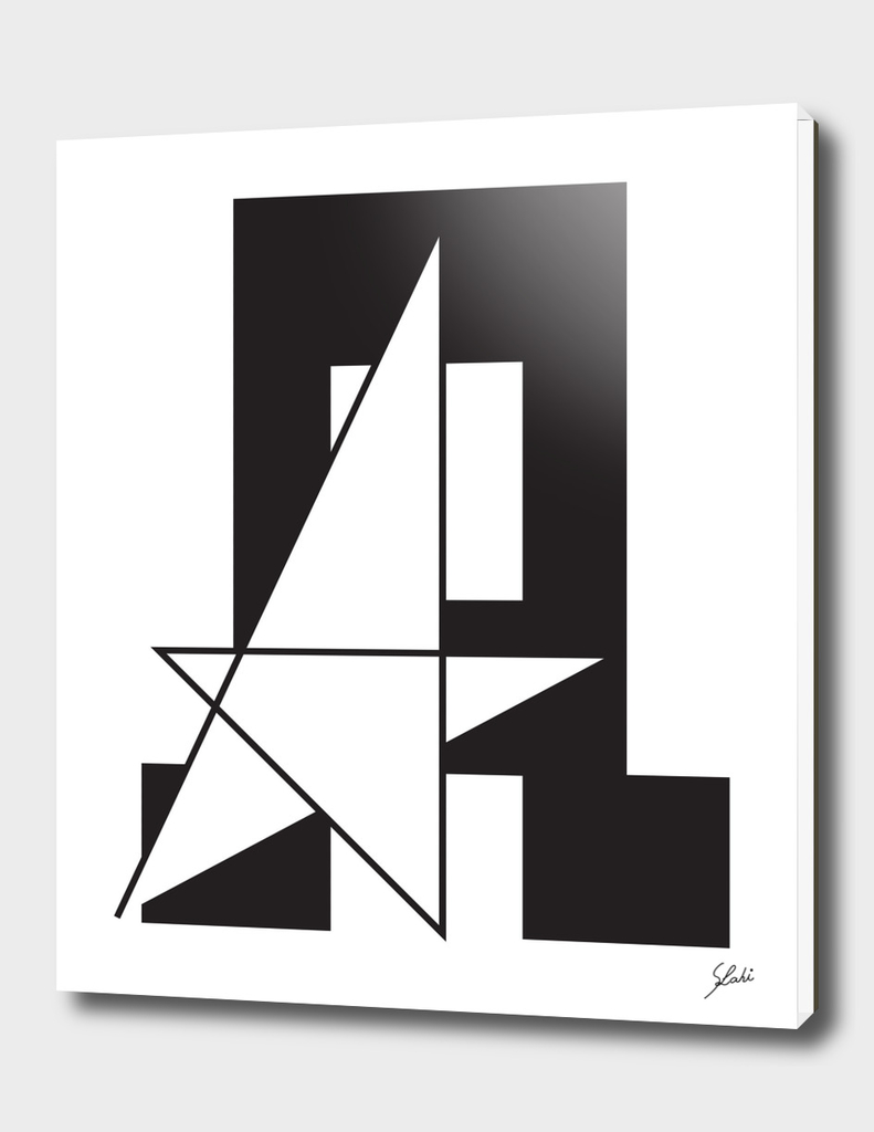 Typography letter A