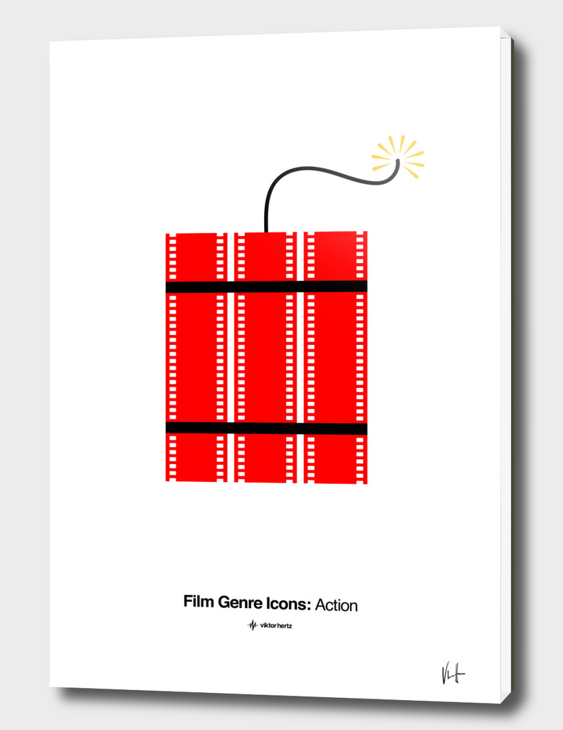 Action Film Genre Icon