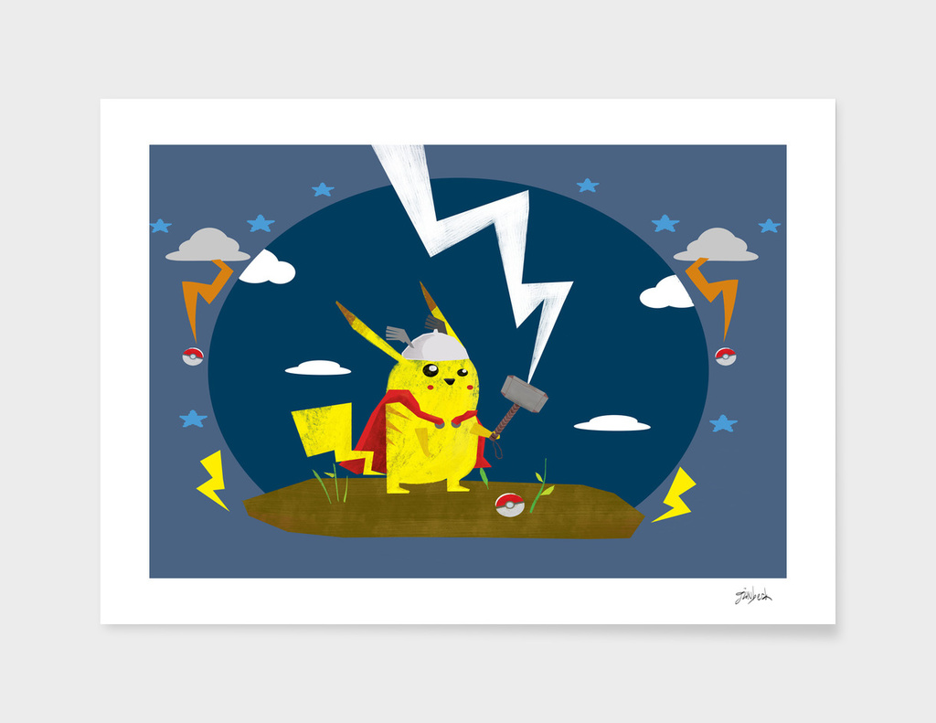 God of Thunder Pikachu
