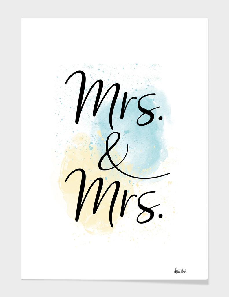 Mrs. & Mrs.