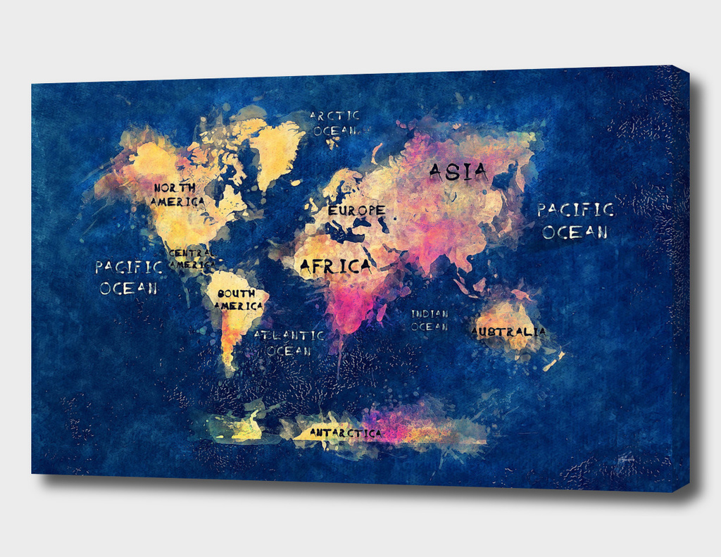 world map 13
