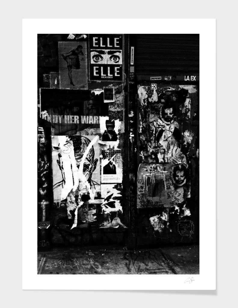 NYC walls 1: black and white
