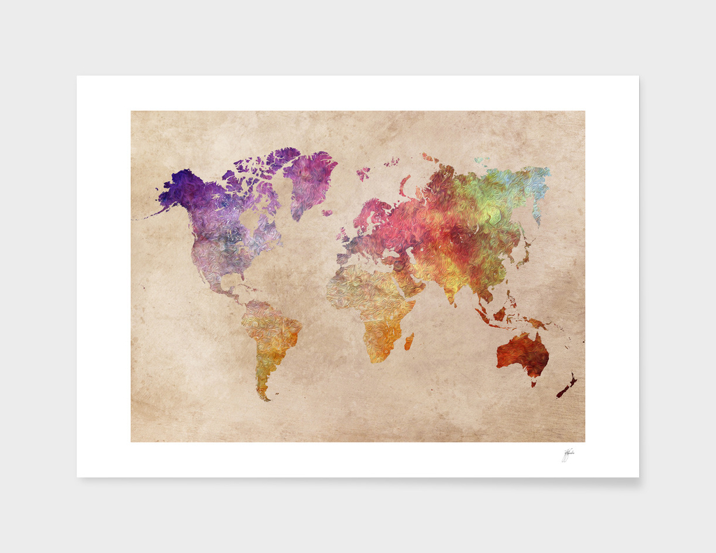 world map 26
