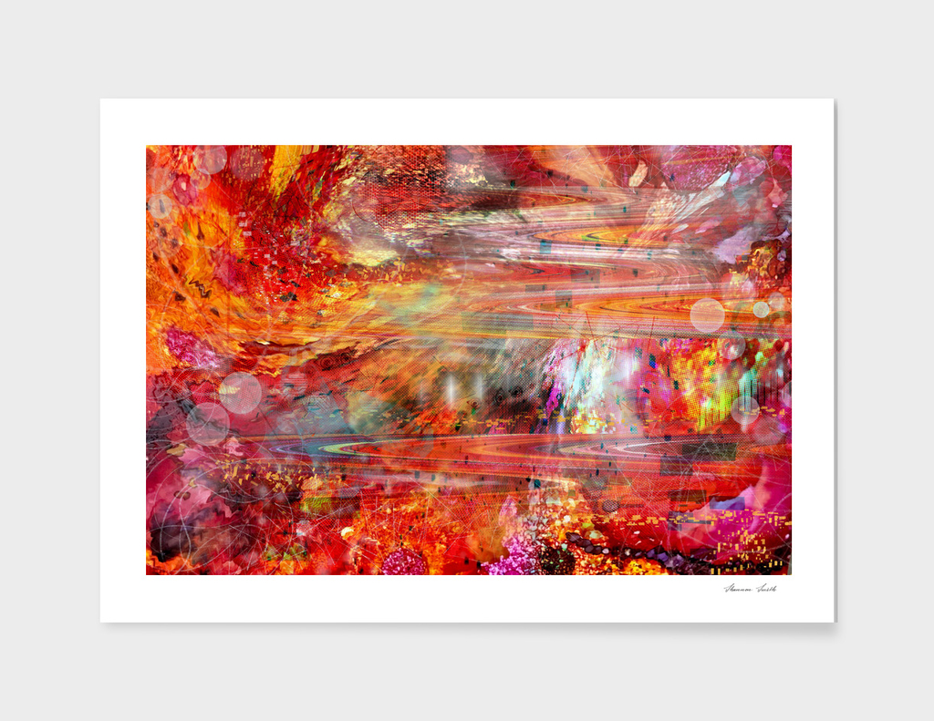 Science Fiction Fantasy Abstract Galaxy Universe Space Scene