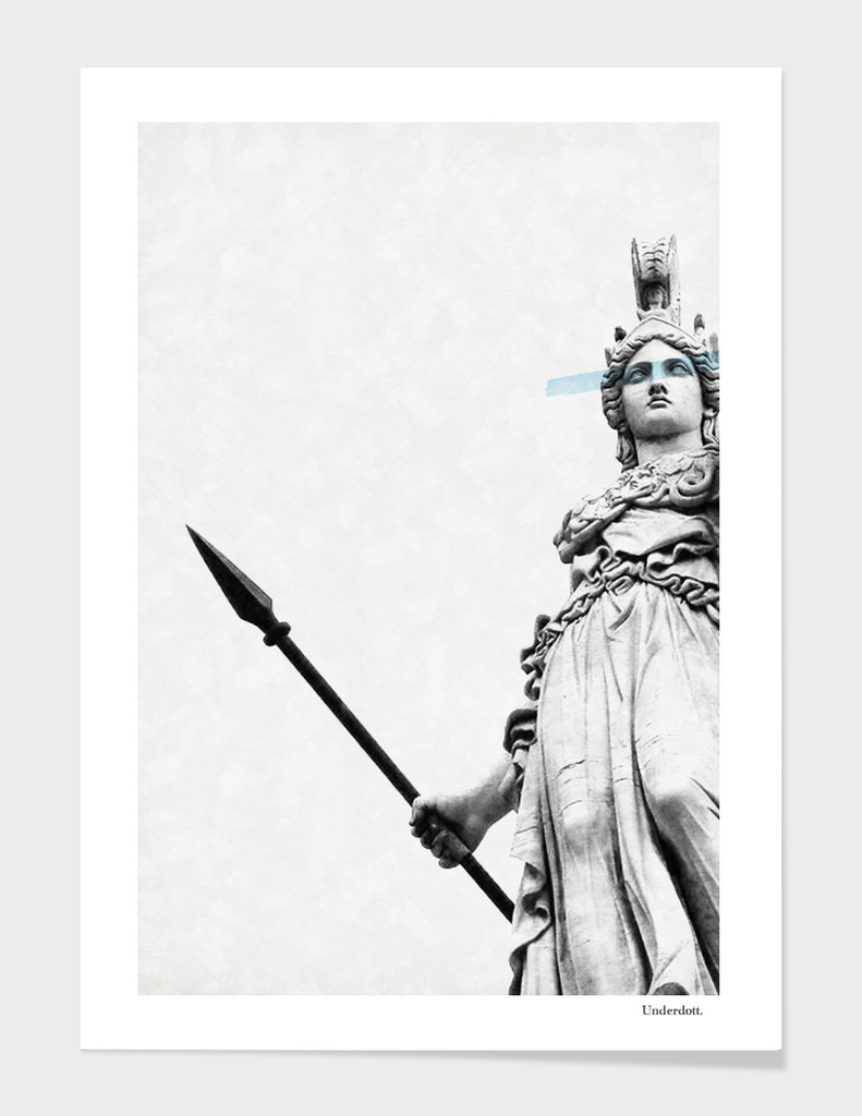 Athena the goddess of wisdom