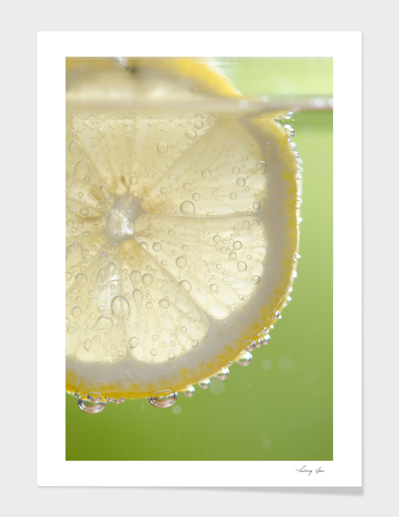 Bubbly Lemon - Lime Green