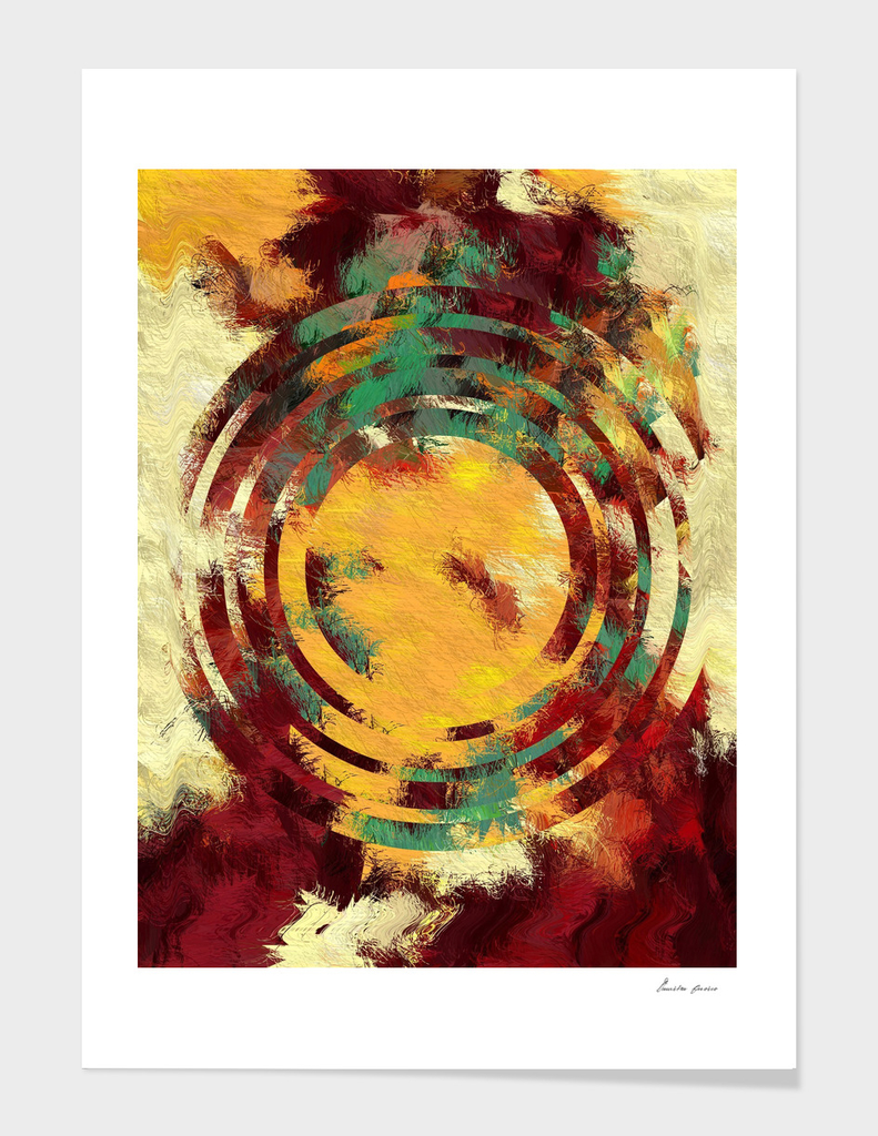 Abstract Geometric Art Colorful Design 5