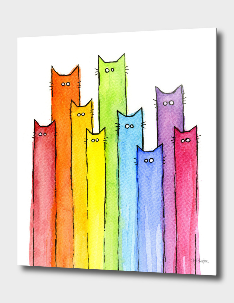 Rainbow of Cats