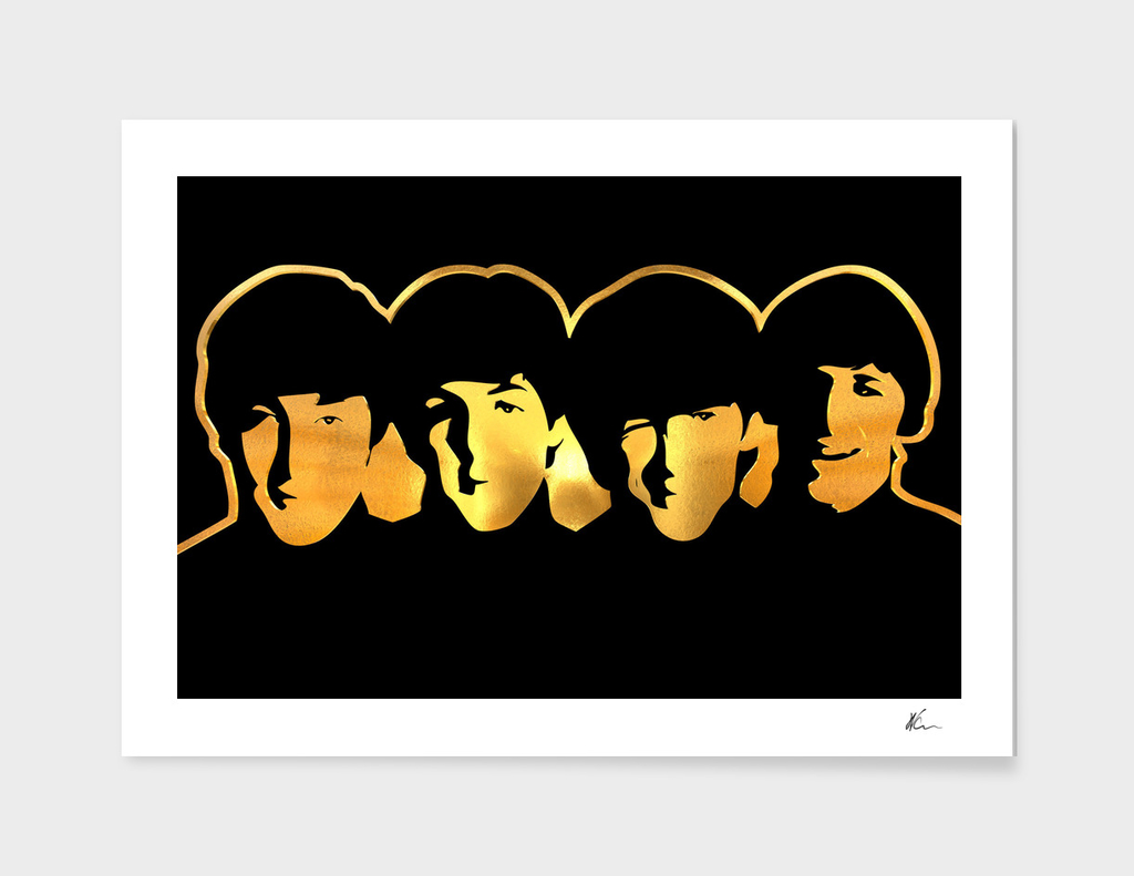 Beatles | Gold Series | Pop Art