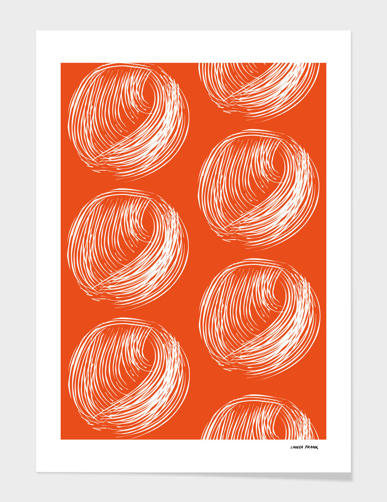 Circle yarn pattern