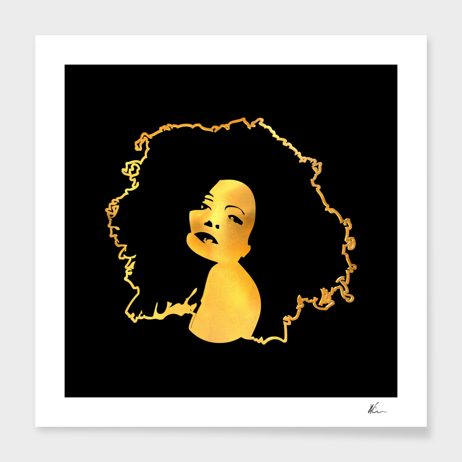 Diana Ross | Gold Series | Pop Art