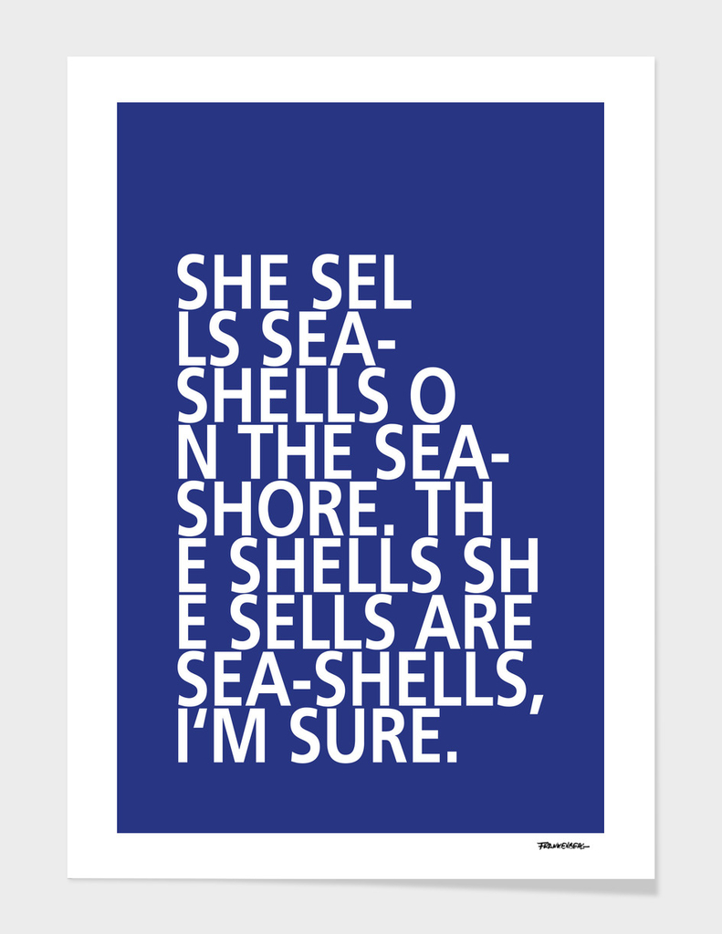 She sells Sea-Shells