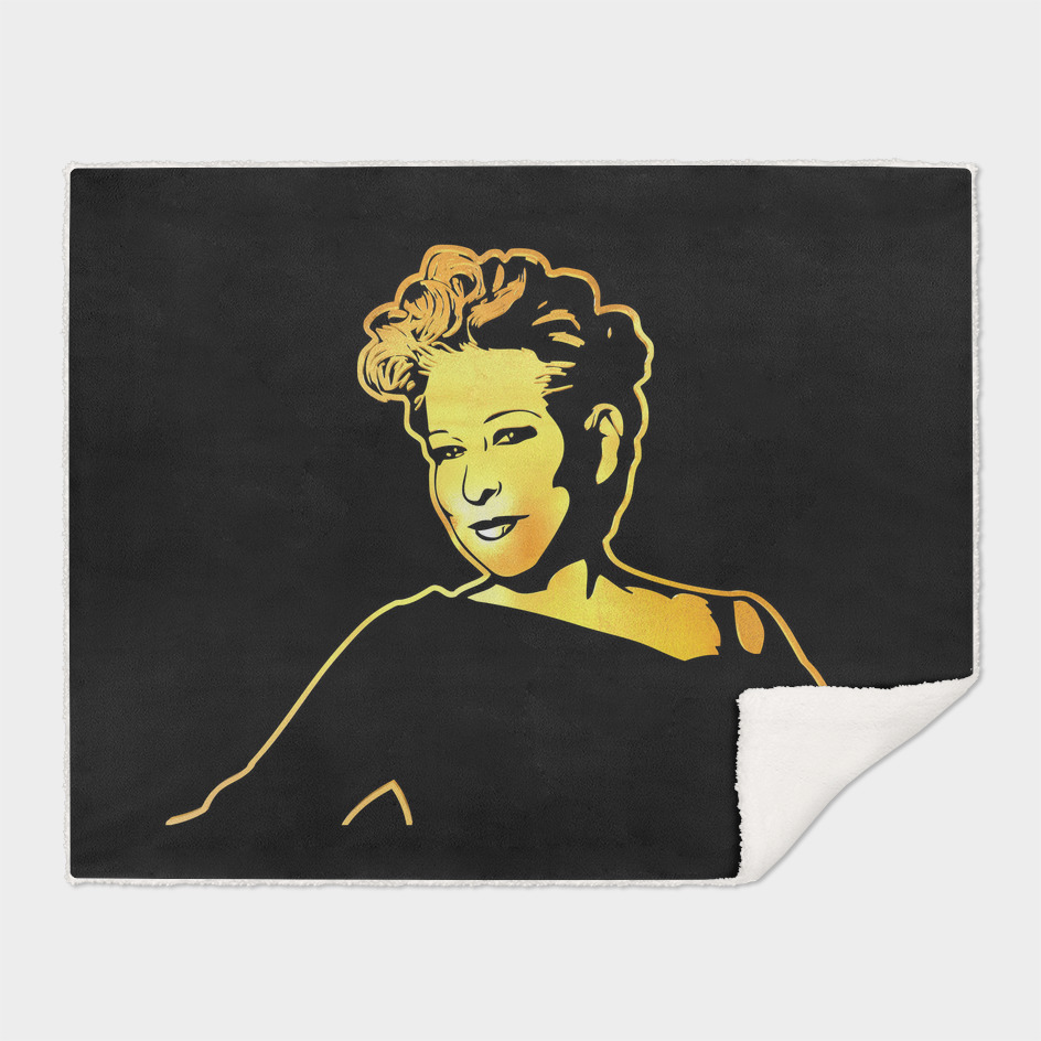 Bette Midler | Gold Series | Pop Art